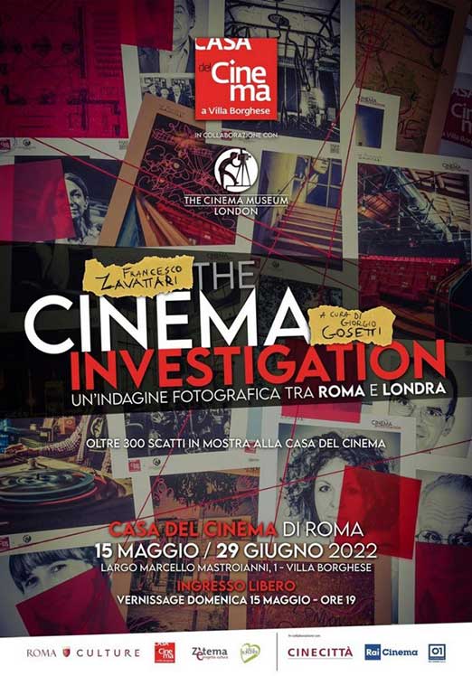 Locandina mostra The Cinema Investigation